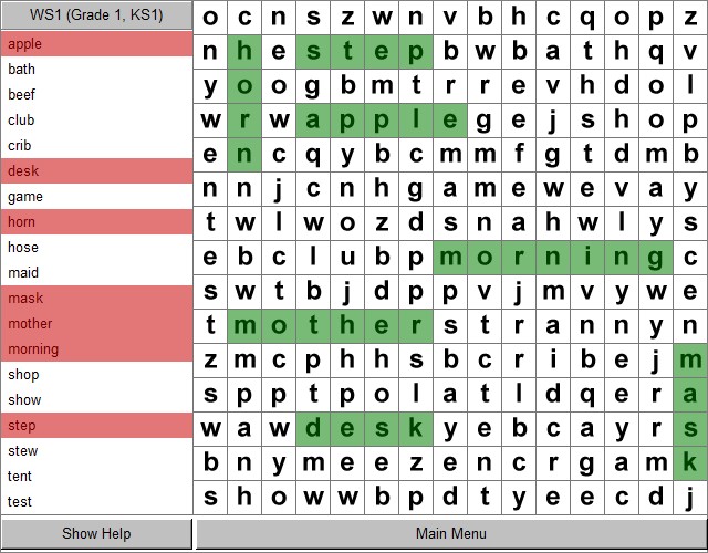 Word Search Maker II